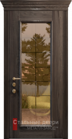 Входные двери МДФ в Твери «Двери МДФ со стеклом»